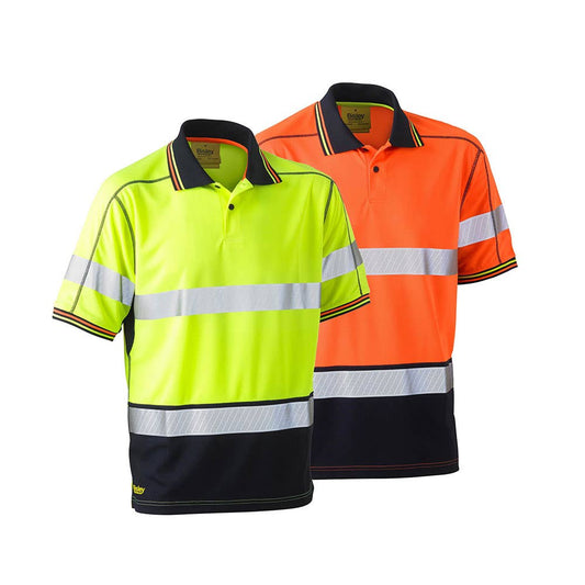 BK1219T Hi-Vis Polyester Mesh Polo Shirt 140gsm ATOMBK1219T