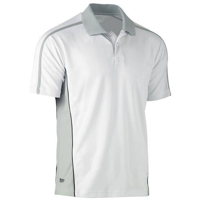 BK1423 Painters Contrast Polyester Mesh Polo Shirt 140gsm BK1423