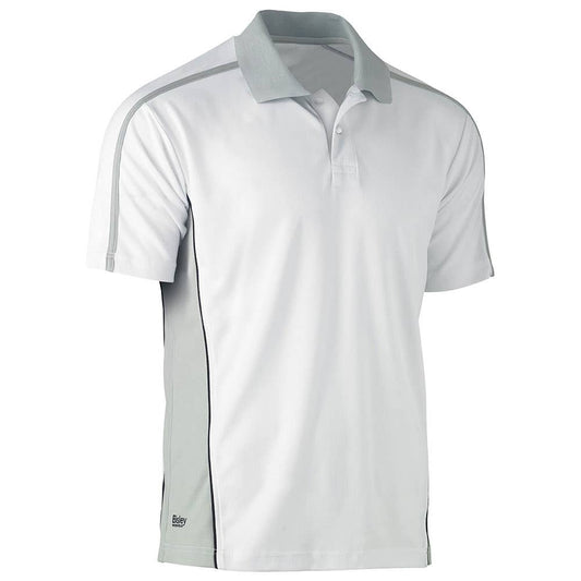 BK1423 Painters Contrast Polyester Mesh Polo Shirt 140gsm BK1423