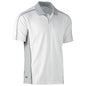 BK1423 Painters Contrast Polyester Mesh Polo Shirt 140gsm BK1423