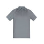 P012MS Academy Polo Mens Silver / Charcoal 2XL 491579 P012MS-SIL/CHAR-2XL