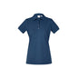 P105LS Women's City Polo Shirt 190gsm Mineral Blue 10_40031394_P105LS_MBLU_10