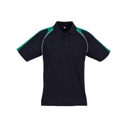 2XL Shirt Polo S/S Poly/Cotton 170gsm Navy/kelly/green/white 501858 P225MS-2XL-NAV/KELL/GREE/WHITE