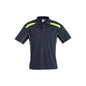 Shirt Polo S/S Polyester Biz Cool United Navy/Lime 2XL Biz_485340_P244MS-NAV/LIM-2XL