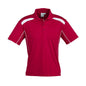 Shirt Polo S/S Polyester Biz Cool United Red/White S Biz_486685_P244MS-RED/WH-S