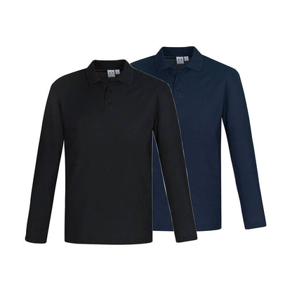 P400ML Men's Crew Long Sleeve Polo Shirt 210gsm_P400ML