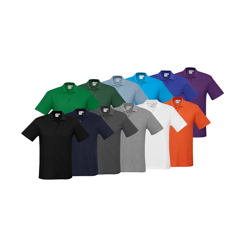 P400MS S/S Crew Polo Shirt 210gsm Bingo Industries BINGP400MS