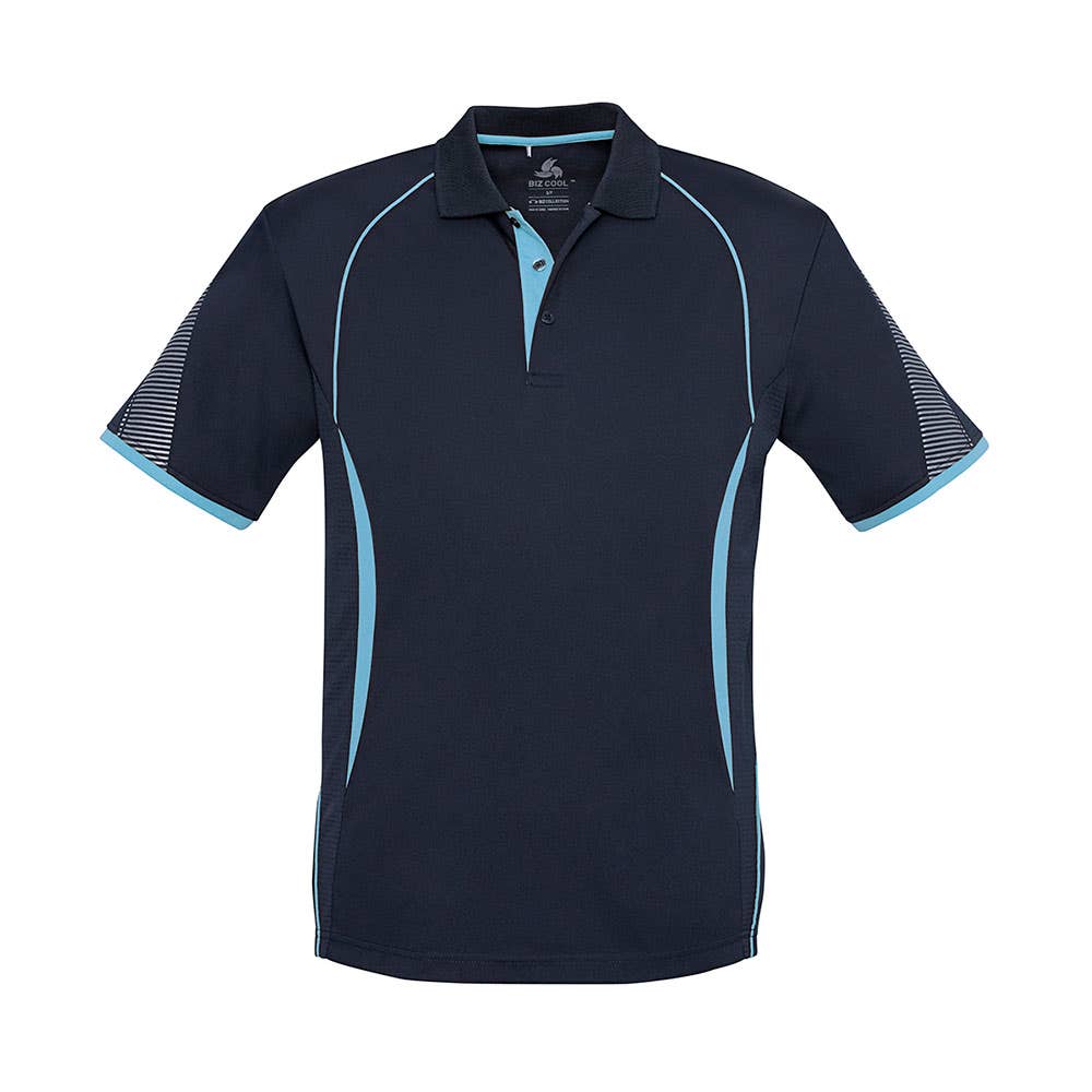 P405MS Razor Short Sleeve Polo Shirt Navy/Sky 7XL_40070577_P405MS-NAV/SKY-7XL