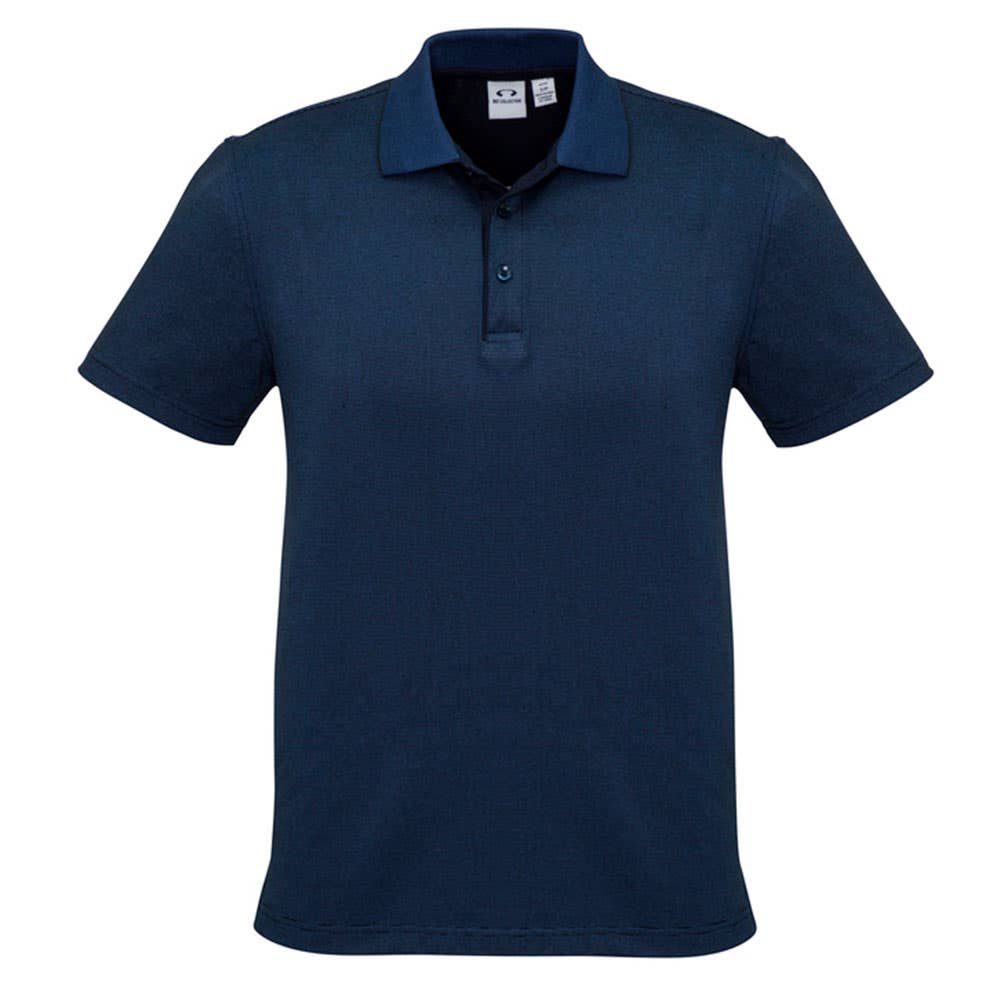 Shirt Polo S/S Poly Cotton Viscose Shadow Carbon Blue 2XL Biz_297902_P501MS-CARBON-2XL