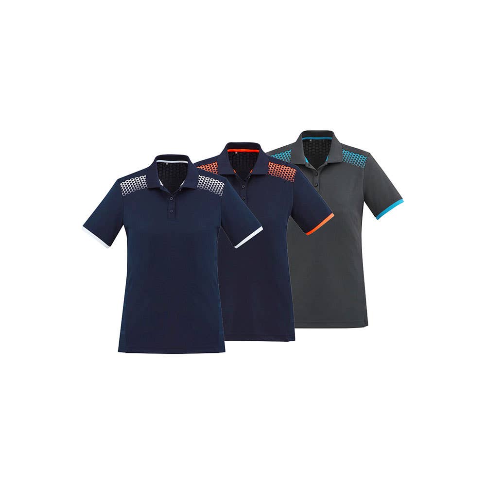 P900LS Ladies Galaxy Short Sleeve Polo 155gsm_P900LS