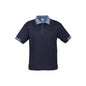 Noosa Polo Check-Navy/Spring Blue - 2XL 36018226 P9100-NAV/SPRBLU-2XL