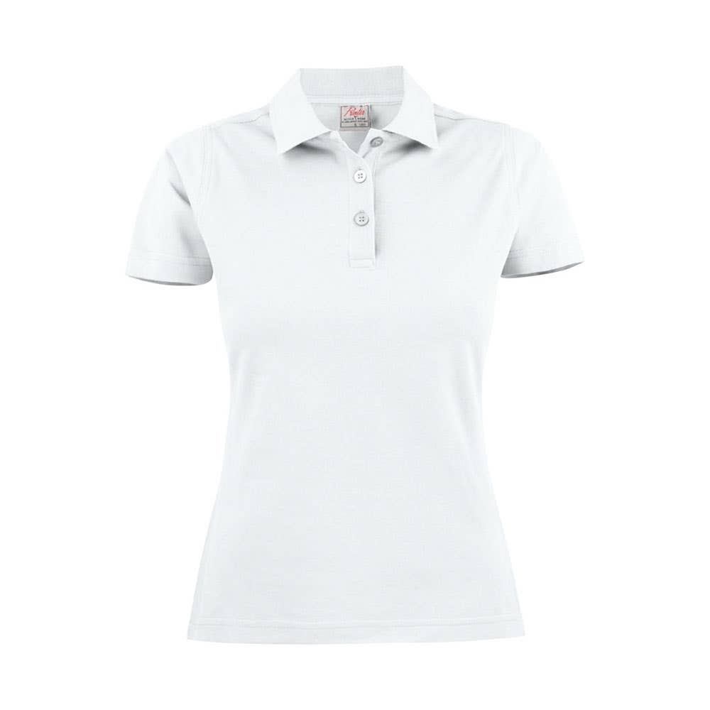 PA200W Surf Women's Polo Shirt White L 515764 PA200W-WH-L