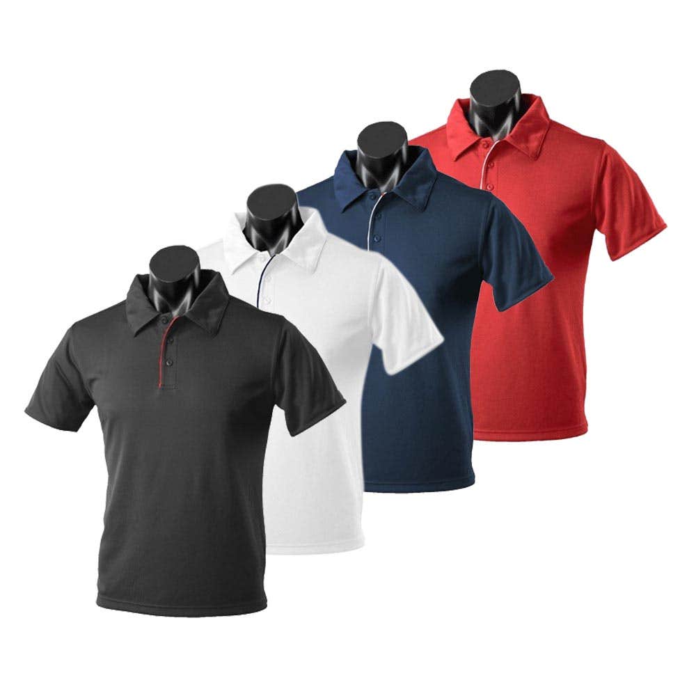 Polo Shirt Yarra Short Sleeve Mens 1302 1302