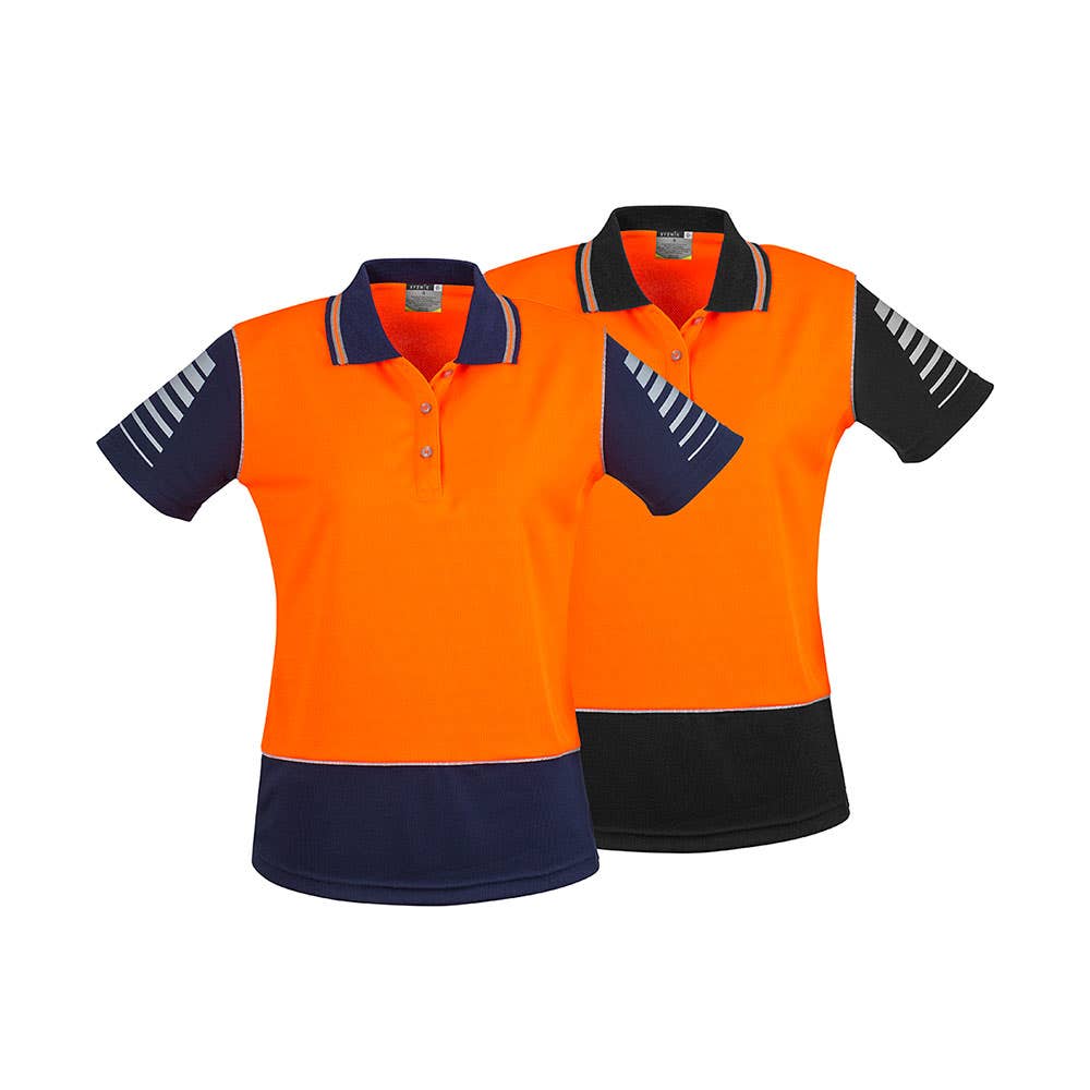 ZHL236 Women's Hi-Vis Zone Polo Shirt 175gsm ZHL236