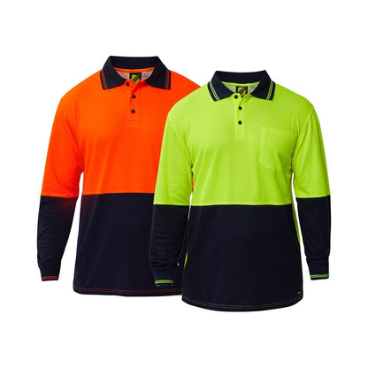 Polo Hi vis Cotton Back Polo GJGWSP402 GJGWSP402