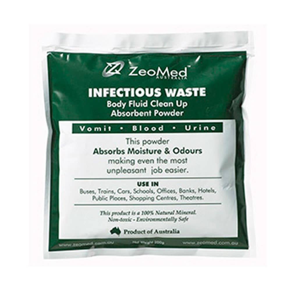 ZeoMed Spill Absorbent Powder Sachet 200g 40035740 ZEO-Z006