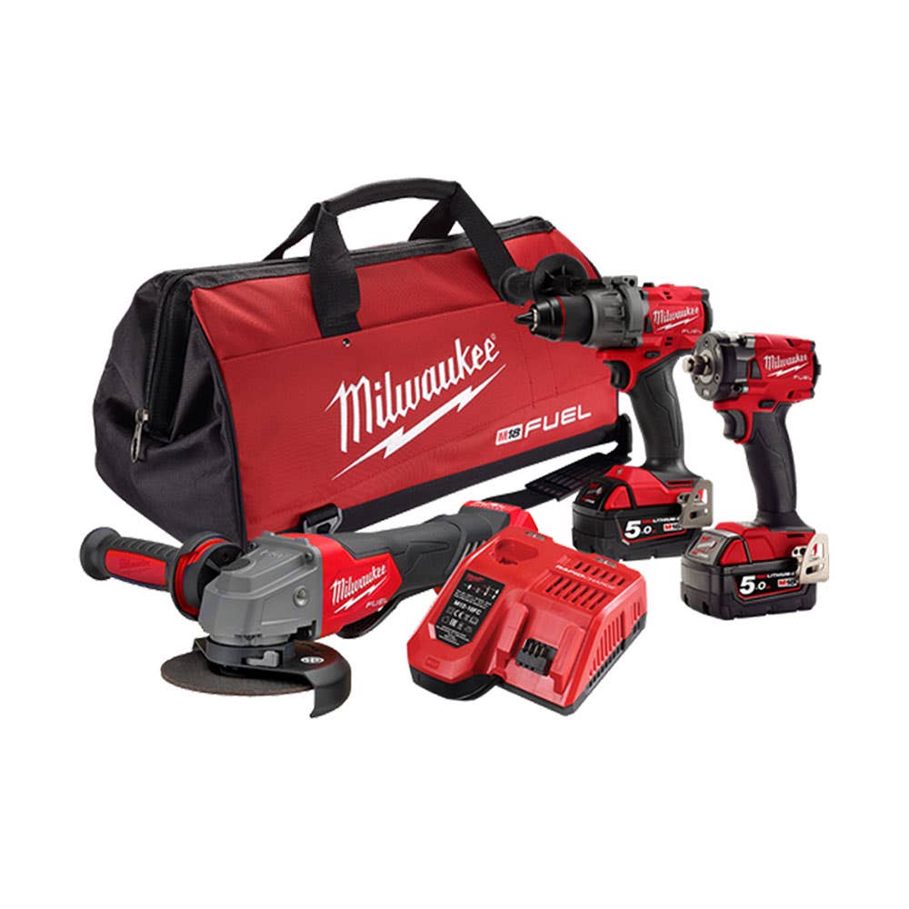 M18 FUEL&trade; 3B3 3 Piece Cordless Power Tool Pack 40039558 M18FPP3B3502B