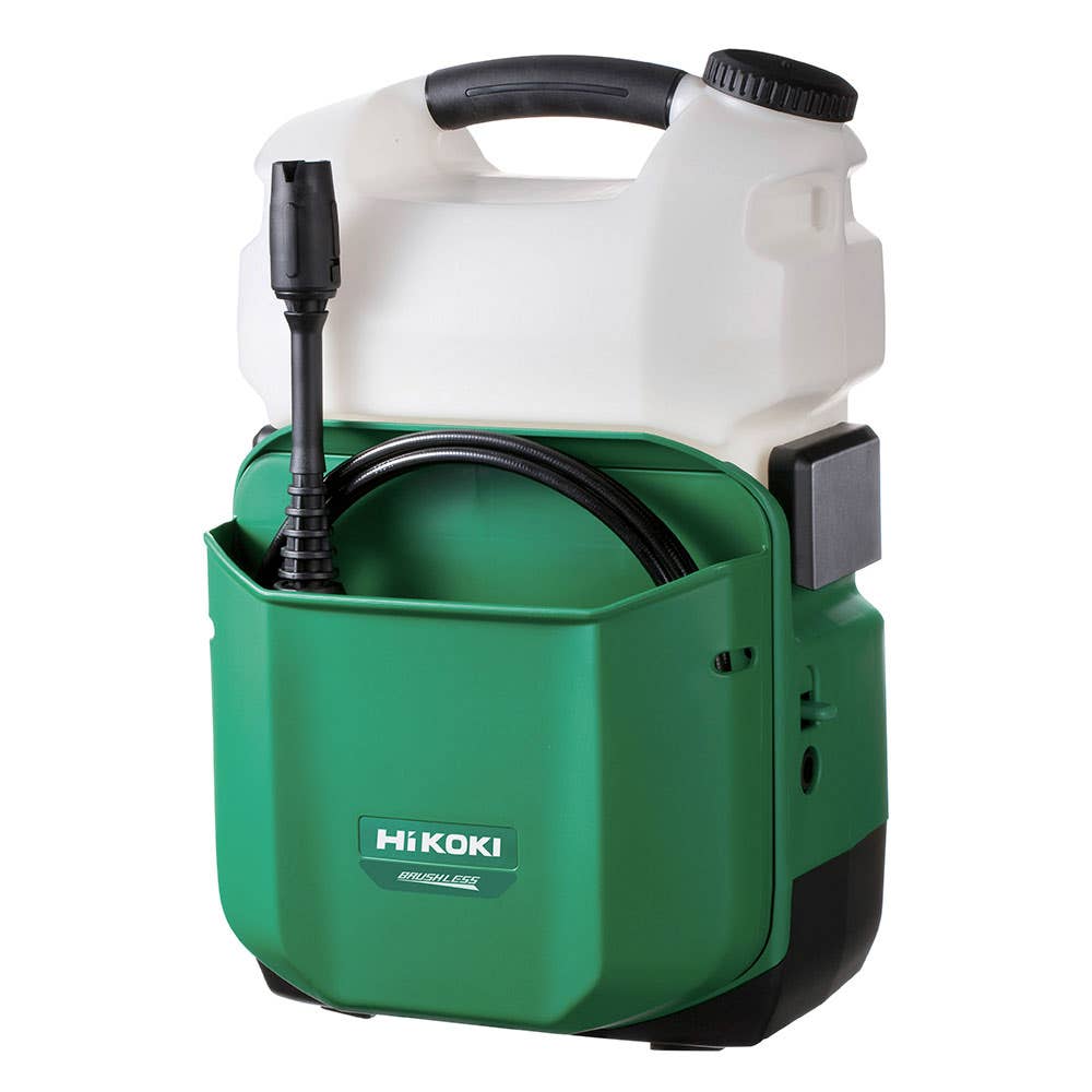 Pressure Washer 18V Cordless 8L Tank Battery + Charger AW18DBL(HRZ) HiKOKI 295697 AW18DBL(HRZ)