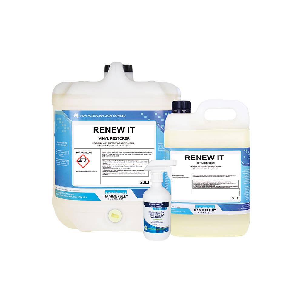 Renew It Vinyl & Leather Protectant 20L 294150 302-0020-23