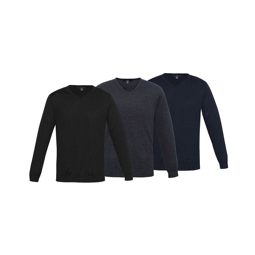 AMEAUWP417M Milano V-Neck L/S Pullover AMEAUWP417M
