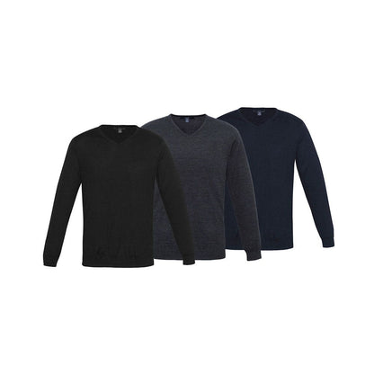 AMEAUWP417M Milano V-Neck L/S Pullover AMEAUWP417M