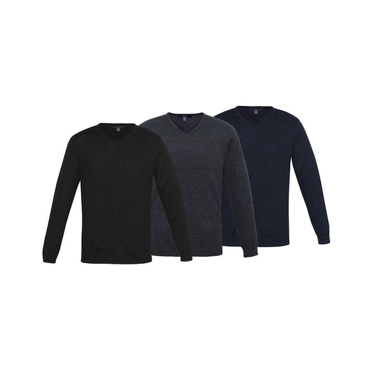 AMEAUWP417M Milano V-Neck L/S Pullover AMEAUWP417M