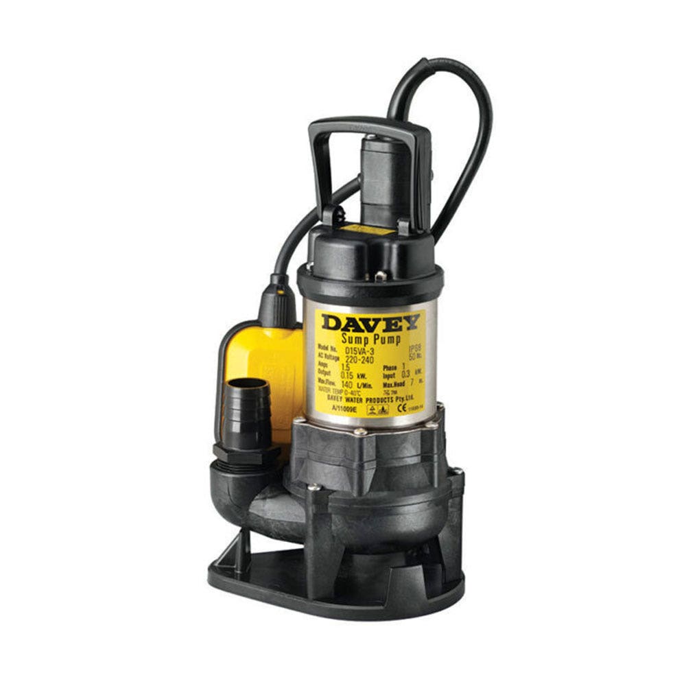 Submersible Davey Pump High Pressure Single Phase 0.15kW 36021831 D42A/B