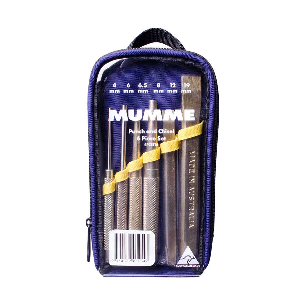 6 Piece Punch & Chisel Set 2525001 4PCSET6