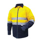 Jacket Cotton Drill Quilt Padded 311gsm 3M Tape Yellow/Navy 2XL 60016903 MJ987-Y/N-2XL