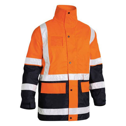 BK6975 5 in 1 Waterproof Taped Rain Jacket HUTBK6975 HUTBK6975