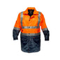 Jacket Wet Weather Hi Vis Fleece Lined Orange/Navy 2XL 90010481 MJ208-O/N-2XL