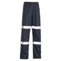 Pants Rain Stretch PU Coated 190gsm Taped Navy 2XL Bisley 400710 BP6936T BPCT2XL