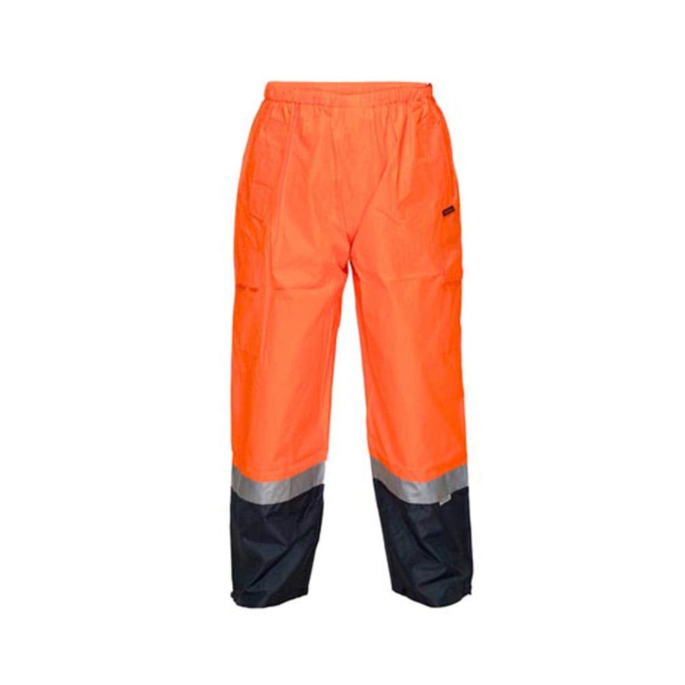 Pants Wet Weather Orange/Navy Hi Vis Reflective 2XL/3XL Prime Mover_90011224_MP200-O/N-2XL-3XL