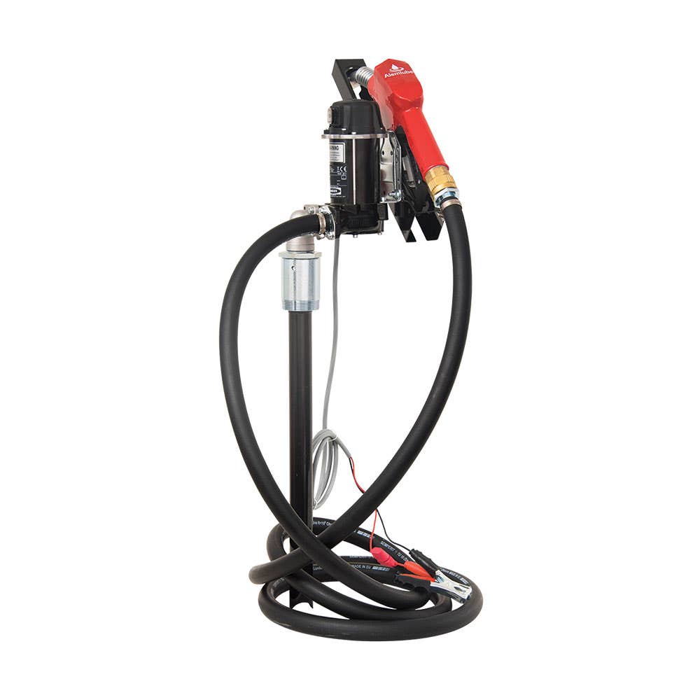 24V Diesel Refuelling 205L Drum & Tank Kit With Automatic Nozzle 478088 52003A