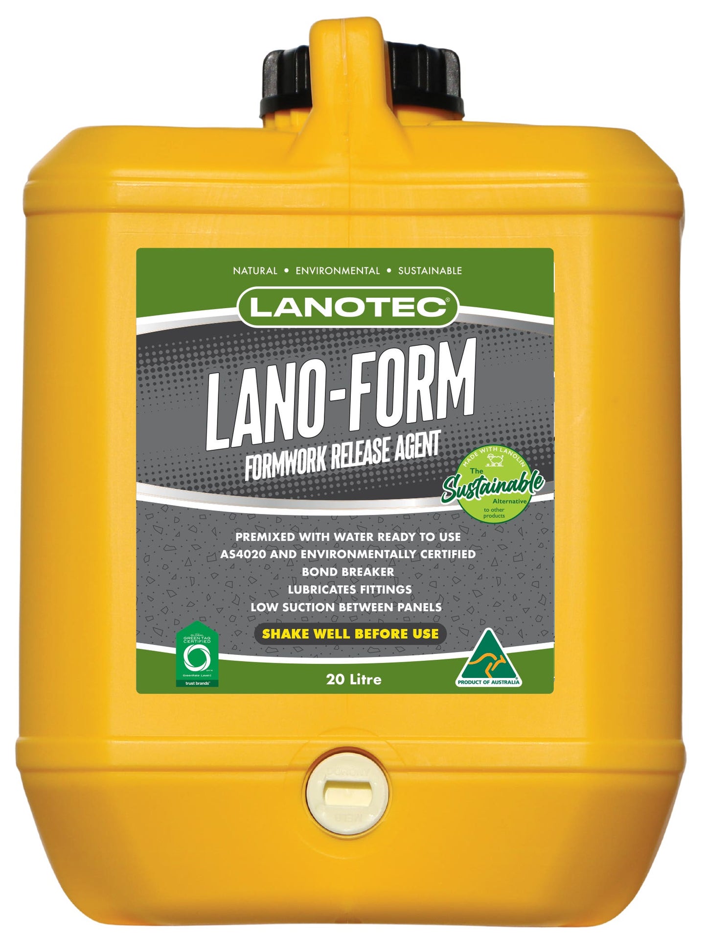 Concrete Pre-Mix Release Agent 20L_35000783_RA\LF-0020