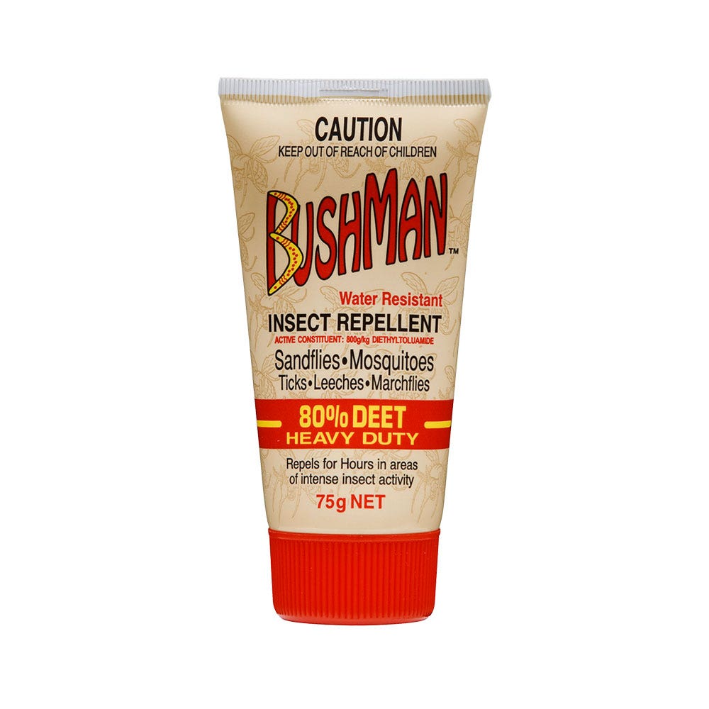 Repellent Insect Bushman 80% Deet Ultra Gel 75g 135216 BP0075G