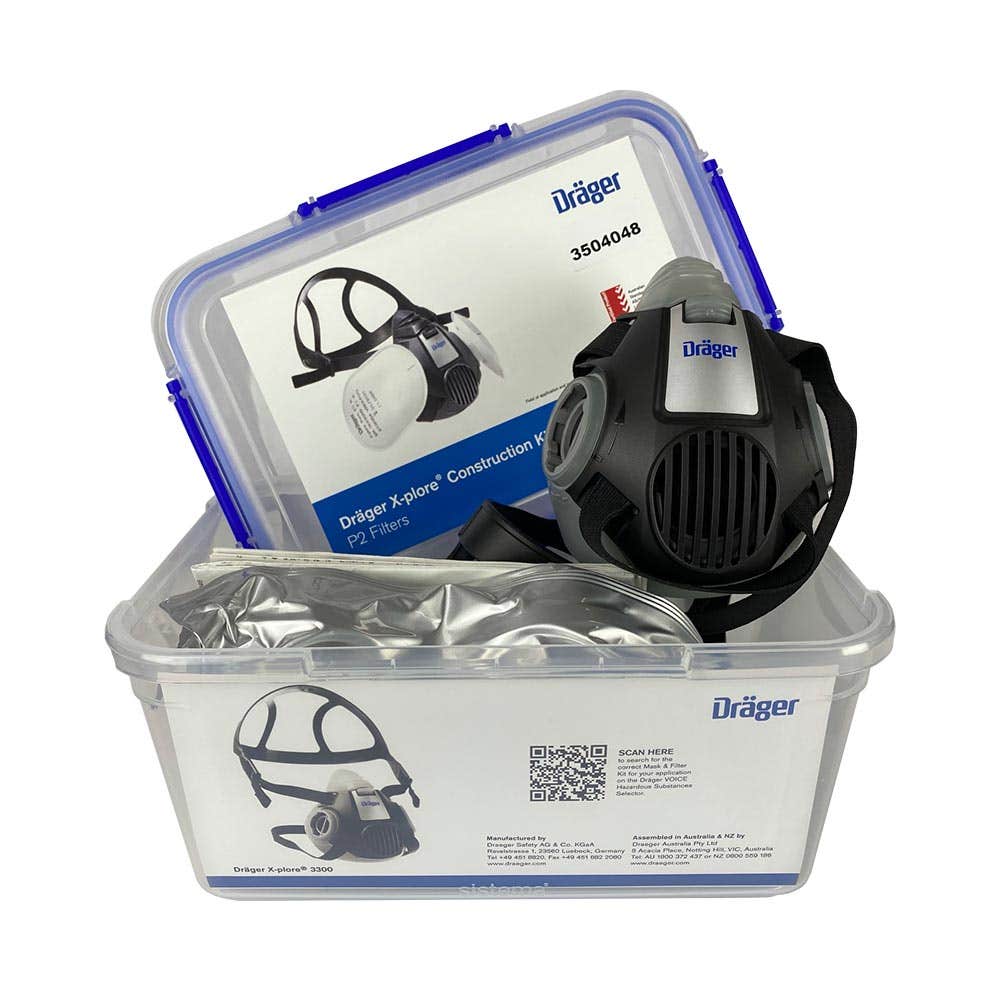 X-plore® 3300 Construction Half Face Respirator Kit – ATOM