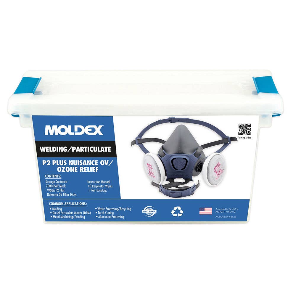 Half Face Respirator Kit Welding & Nuisance OV P2P3 7000 Series Large 40013319 70963A