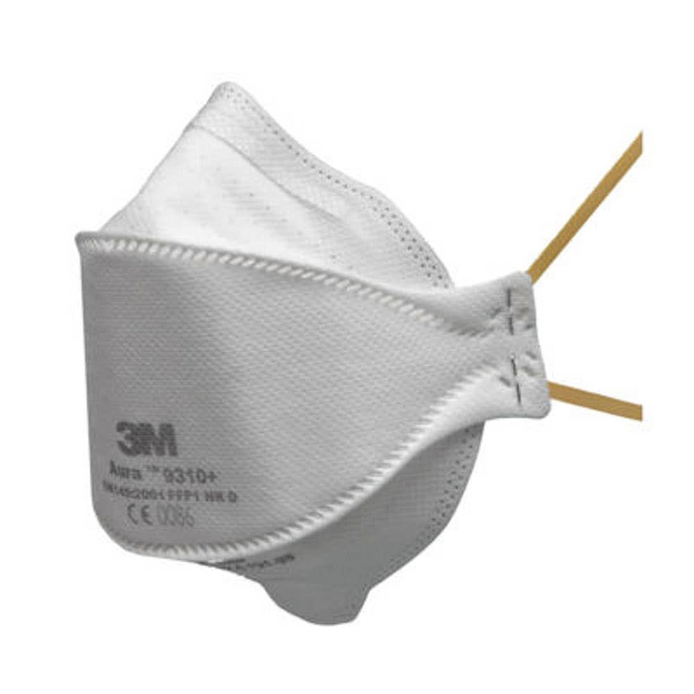 Aura&trade; 9310+ P1 Disposable Flat Fold Respirator 20 Pack_36003890_7100104950