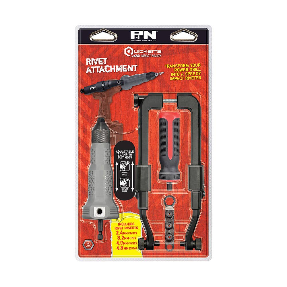 Quickbits Rivet Attachment For Power Drill 40000407 107PTS600