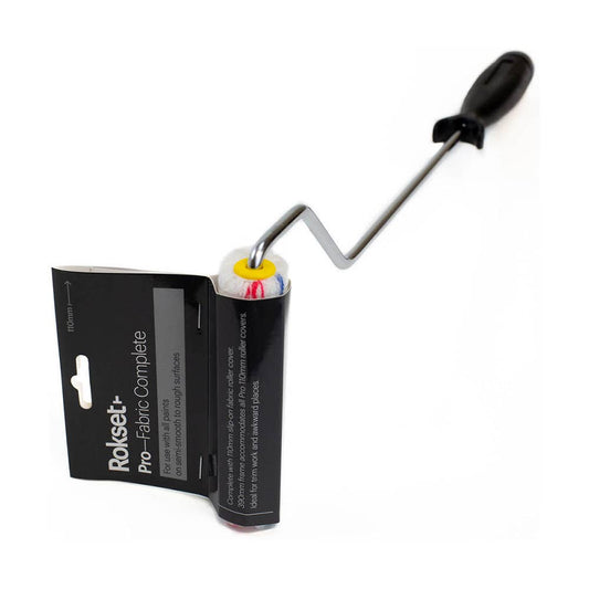 Pro Fabric Mini Paint Roller Complete Set 110mm 60013123 5936