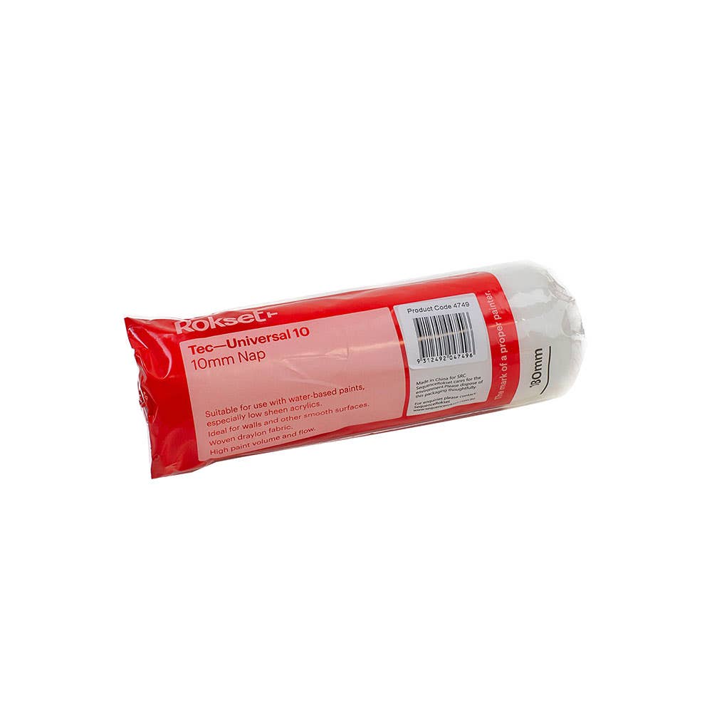 Tec Universal 10 Paint Roller Cover 180mm 90708037 4749