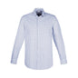 Shirt Mens Long Sleeve  2XL White-Blue RS070ML-White-Blue-2XL_40075790_RS070ML-White-Blue-2XL