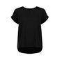 Blouse Womens Short Sleeve  10 Black RU569LS-Black-10_40075703_RU569LS-Black-10