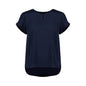 Blouse Womens Short Sleeve  10 Navy RU569LS-Navy-10_40075716_RU569LS-Navy-10