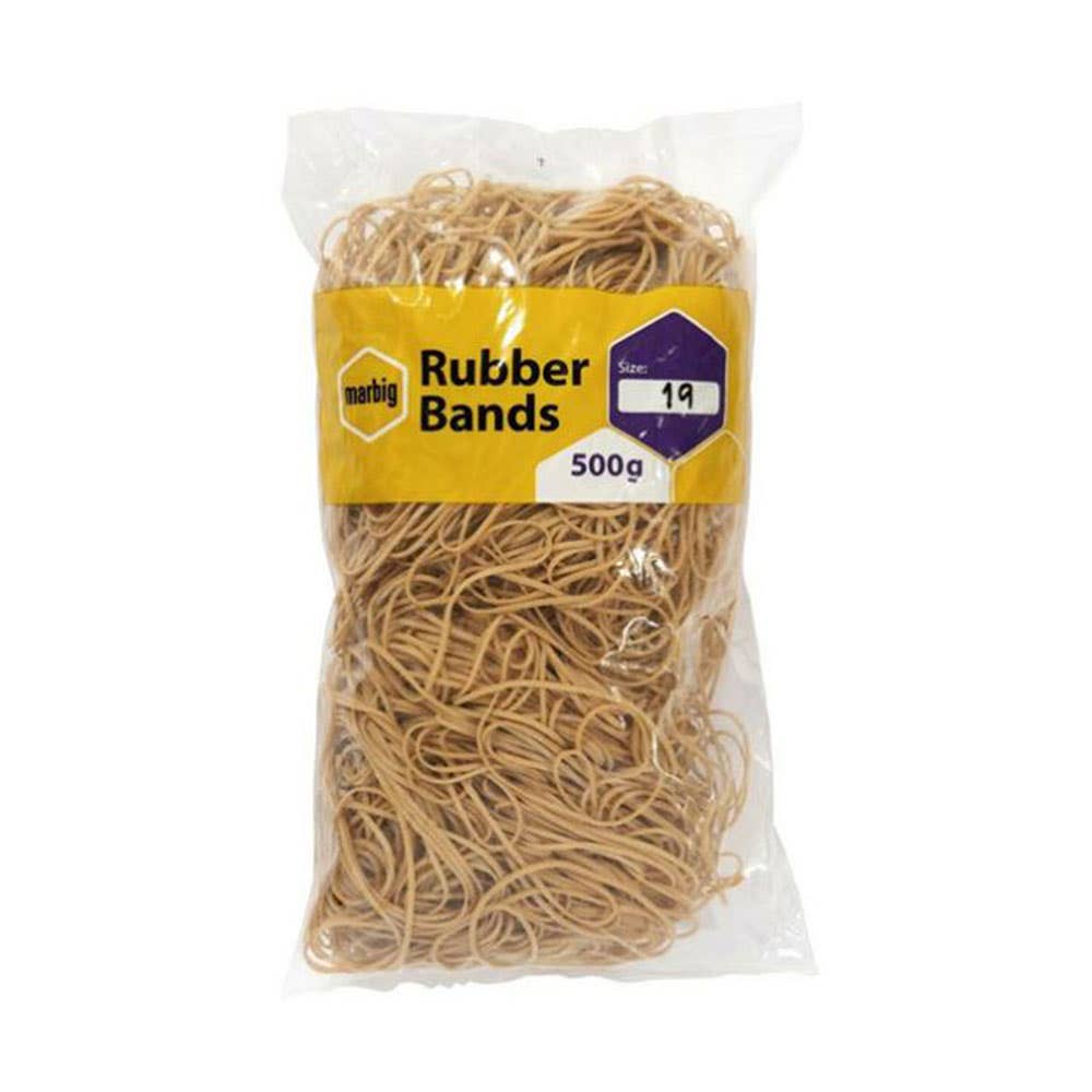 Size 19 Rubber Bands 1.5mm 500g 38100900 46468