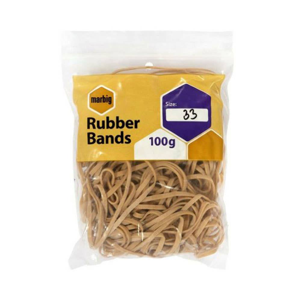 Rubber Bands 100G 33 38996000 46488