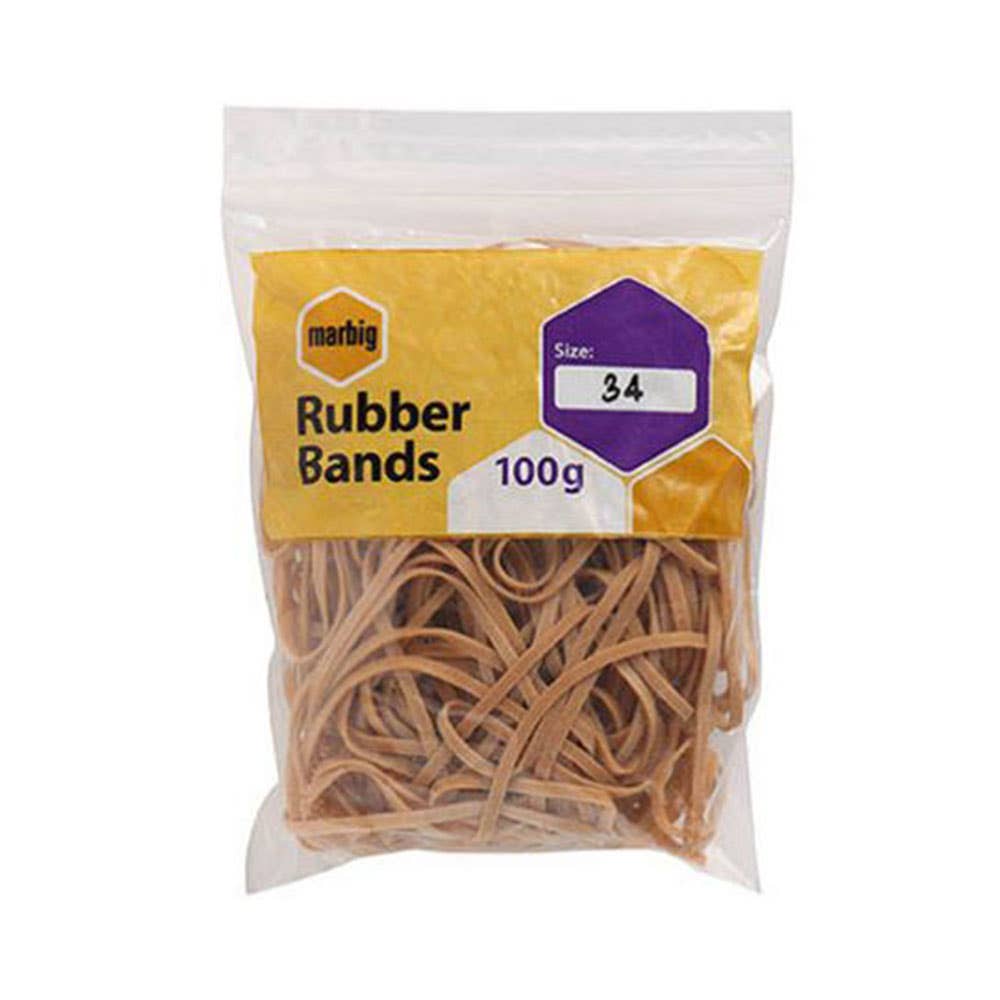 Rubber Bands 100G 34 38997000 46489