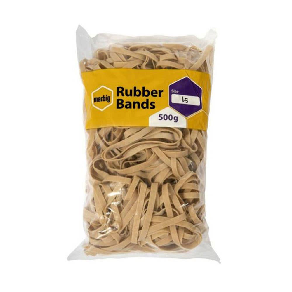 Size 65 Rubber Bands 6mm 500g 38101900 46476