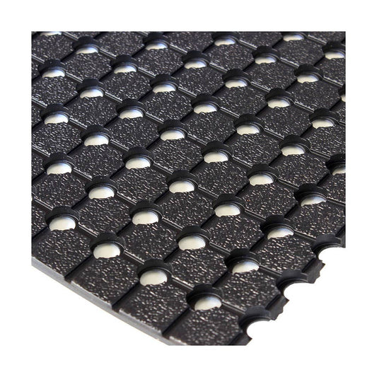 Rubber Ute Mat Black 1.83(w)m Sold Per Metre 95008021 SRUTEMATHOLES10